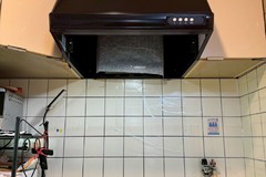 右京区 I様邸  レンジフード交換工事(賃貸居住中)